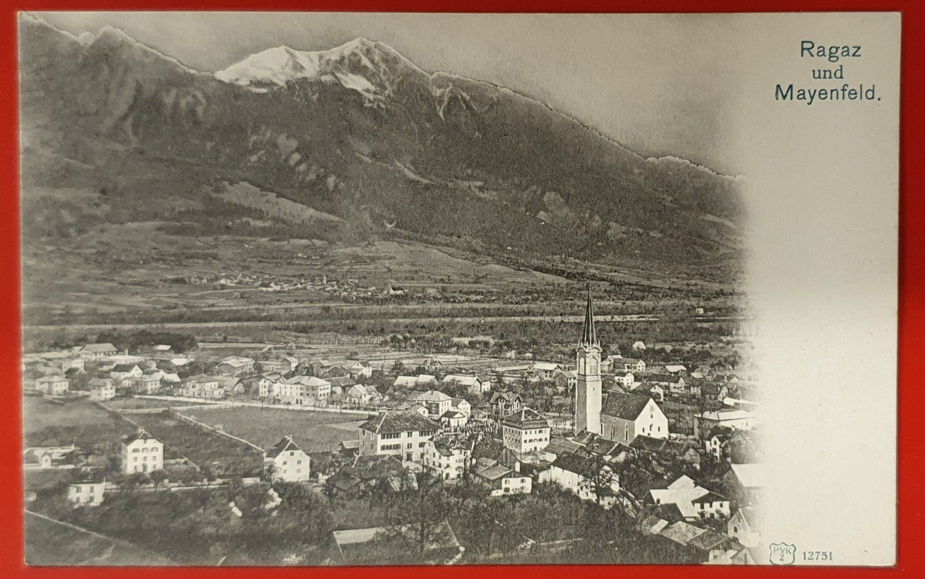 Cartoline postali: Ragaz und Maienfeld – Usato da Kreuzlingen venduto da Rschweiz1