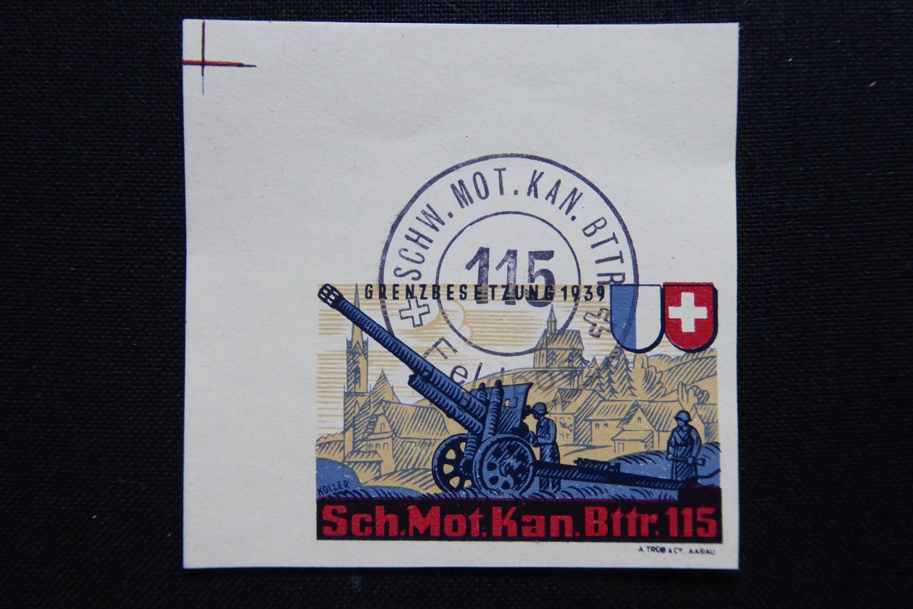 Tutti i francobolli: (m323) Artillerie Wit 289/2 ** – Usato da Basel venduto da scholle50