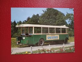 AK Autobus mit Werbung Gauloises Zigaretten