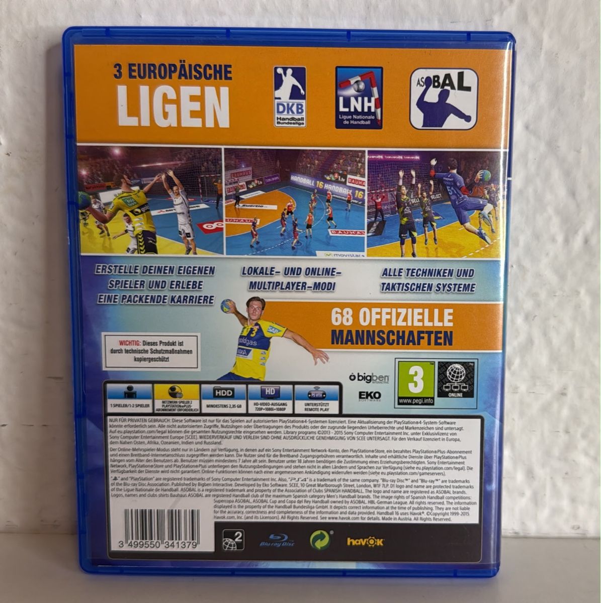 Sony Spiele: Handball 16 - PS4/PS5 Game – Gebraucht aus Ehrendingen von bubulence 1