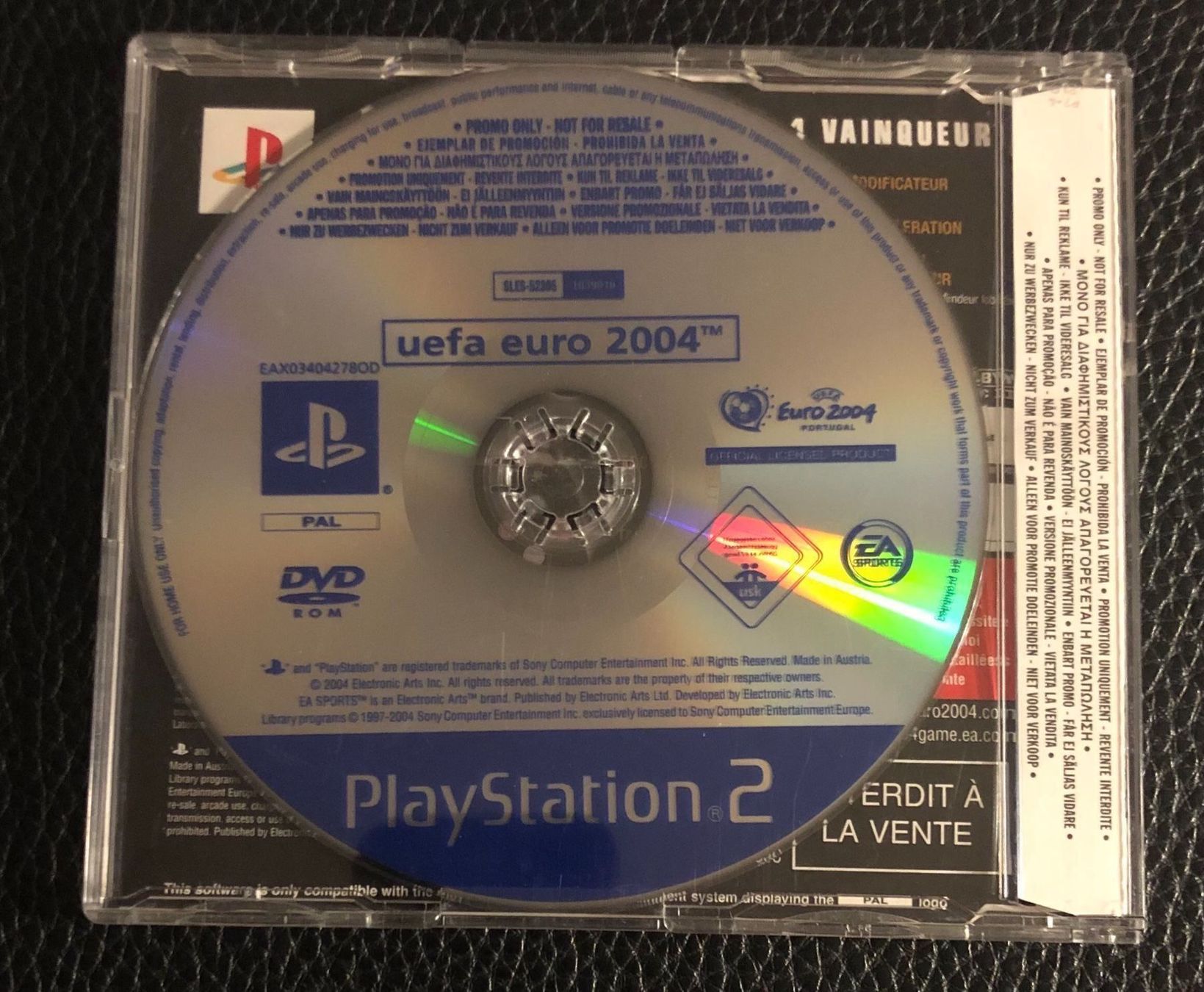 Sony Giochi: UEFA 2004 Sony PS2 Promo – Usato da Kestenholz venduto da Naruto_01 1