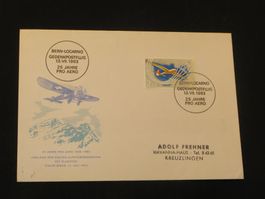 25 Jahre Pro Aero, 13.VII. 1963 Bern-Locarno,