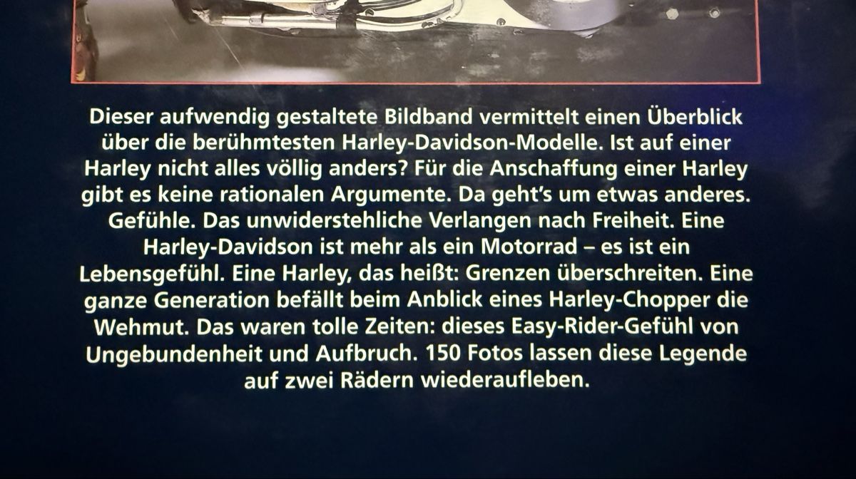 Libri: Harley-Davidson Bücher – Usato da Bauma venduto da Shotgunmann 8