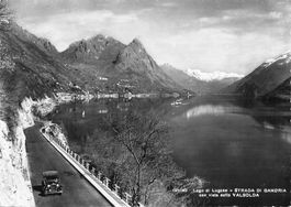 Gandria (TI) Lago di Lugano Strada di Gandria Oldtimer G