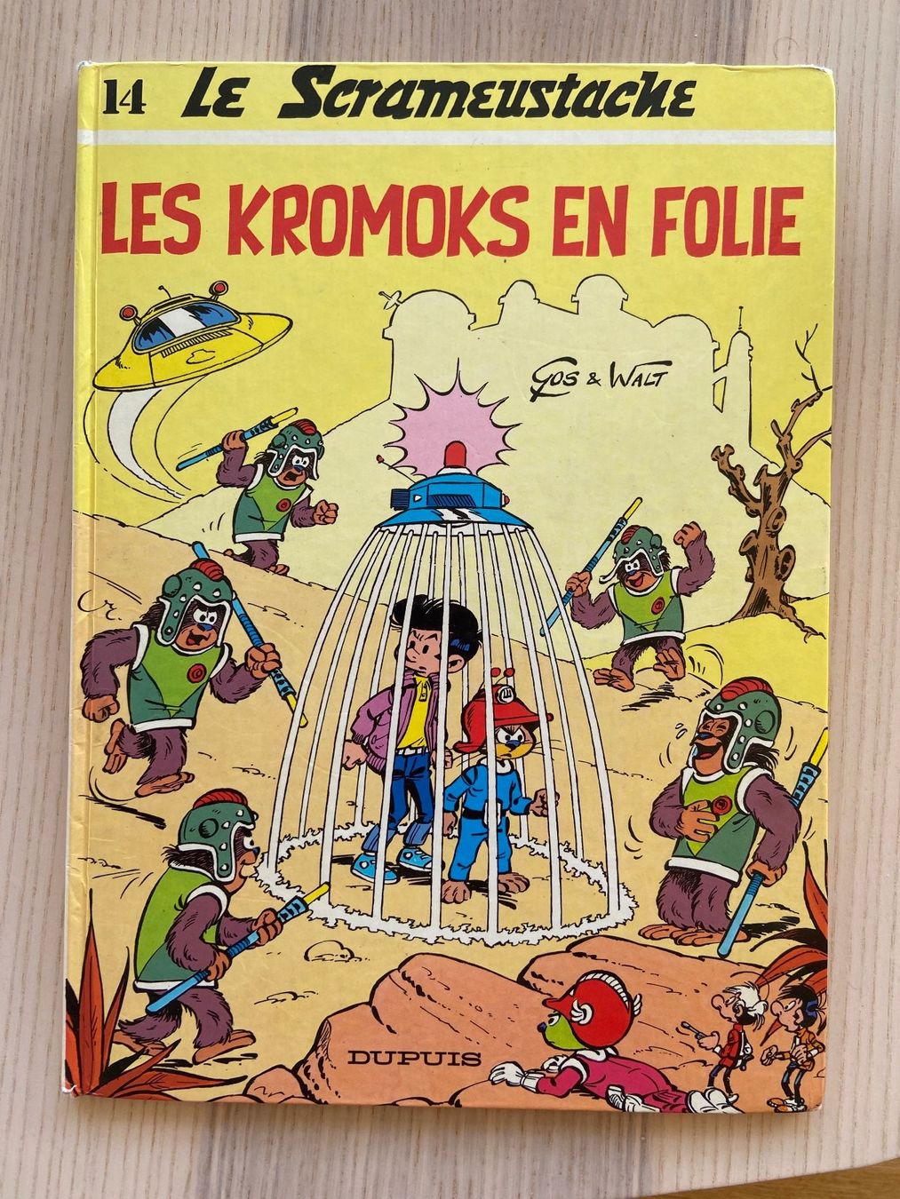 Fumetti: Le Scrameustache 14.  les Kromoks en Folie EO 1985 – Usato da Fribourg venduto da J334455