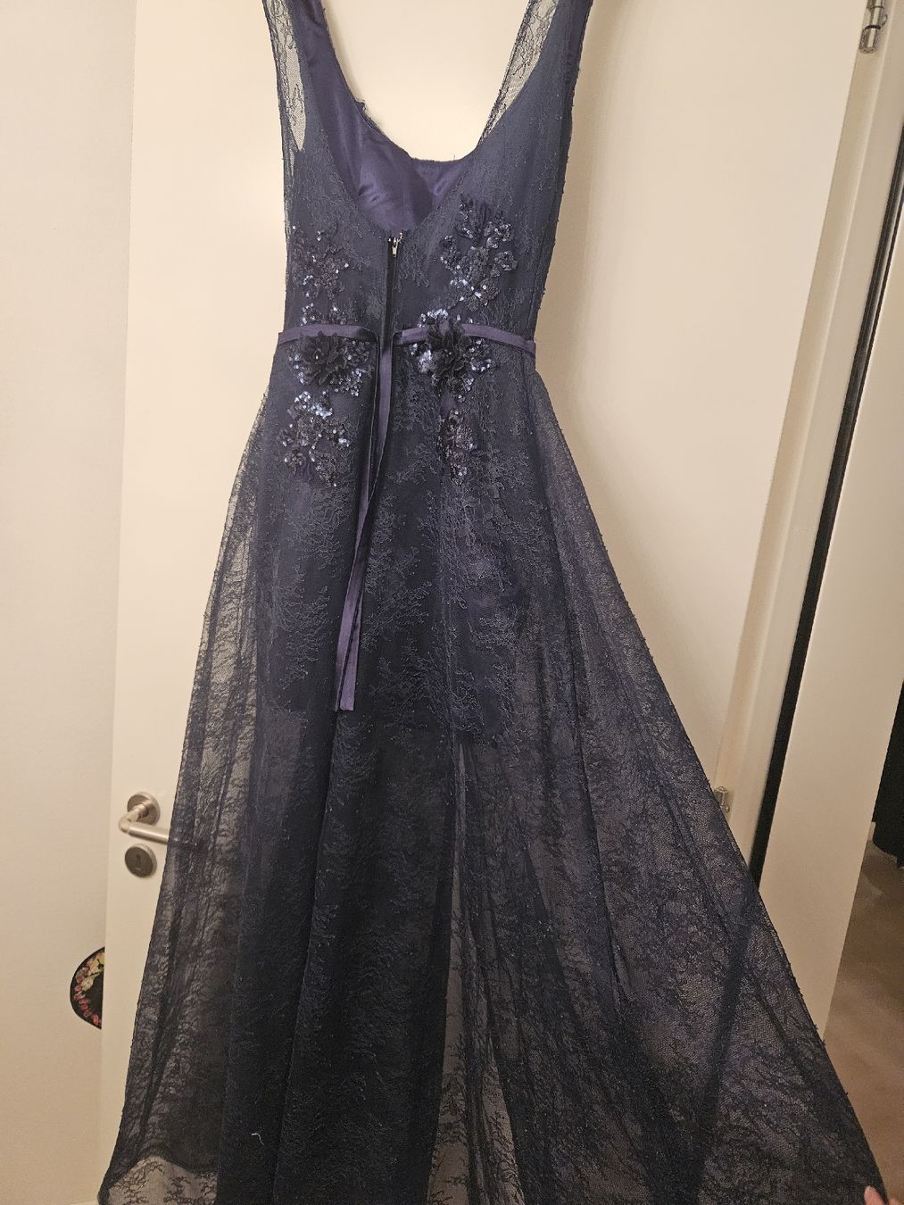 Vestiti: Abendkleid blau Spitze Grösse 38 – Nuovo (secondo la descrizione) da Zürich venduto da lejale01 8