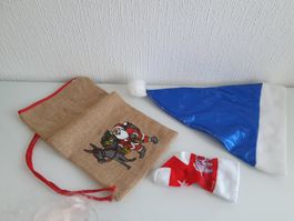 Sacs et bonnets de Noël divers - Lot festif de Noël!