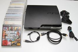 Sony Playstation 3 (PS3) mit 160GB und tollen Spielen