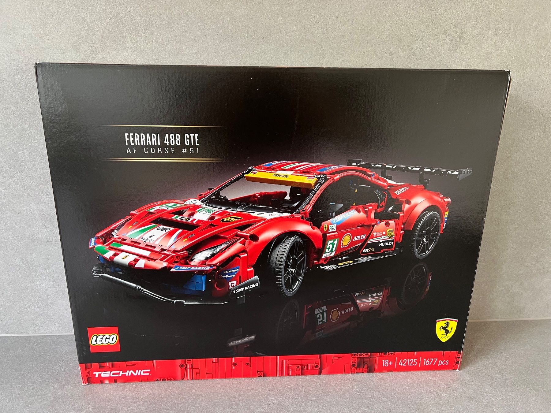 Lego Kit di costruzioni: Lego Technic 42125 Ferrari 488 GTE – Usato da Niederrohrdorf venduto da Mele1177 5