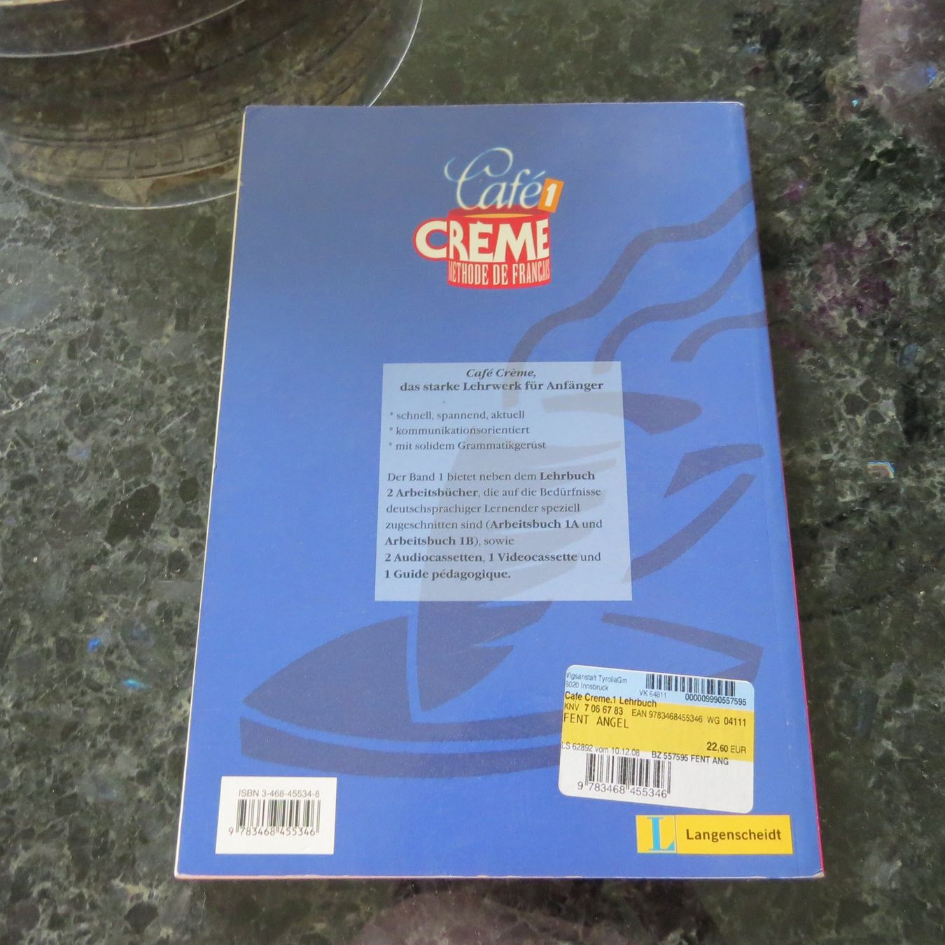 Libri: Cafe Crème Methode De Francais – Usato da Einsiedeln venduto da rotgypsy1969 1