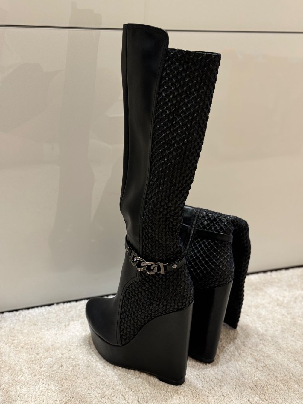 Scarpe da donna: Plateu Wedge Boots, Gr. 39 – Nuovo (secondo la descrizione) da Oberdiessbach venduto da j_schafi 7
