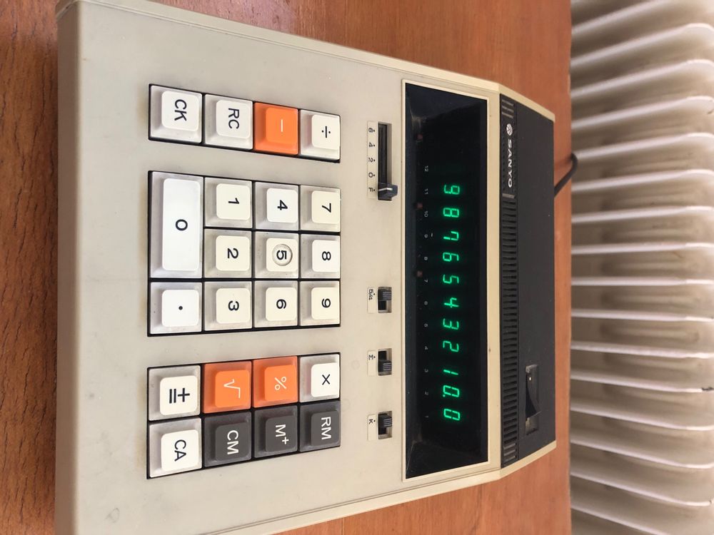VINTAGE RARE SANYO CX 230 Mémoire Calculatrice MADE IN JAPAN EUR 13,00 - FR