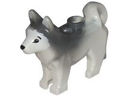 Lego Husky Hund (chien) Neu