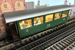 LGB/märklin 30553= RhB B2 2081 Personenwagen Rhätische Bahn