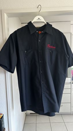 Herren Hemd Indian Motorcycle neu