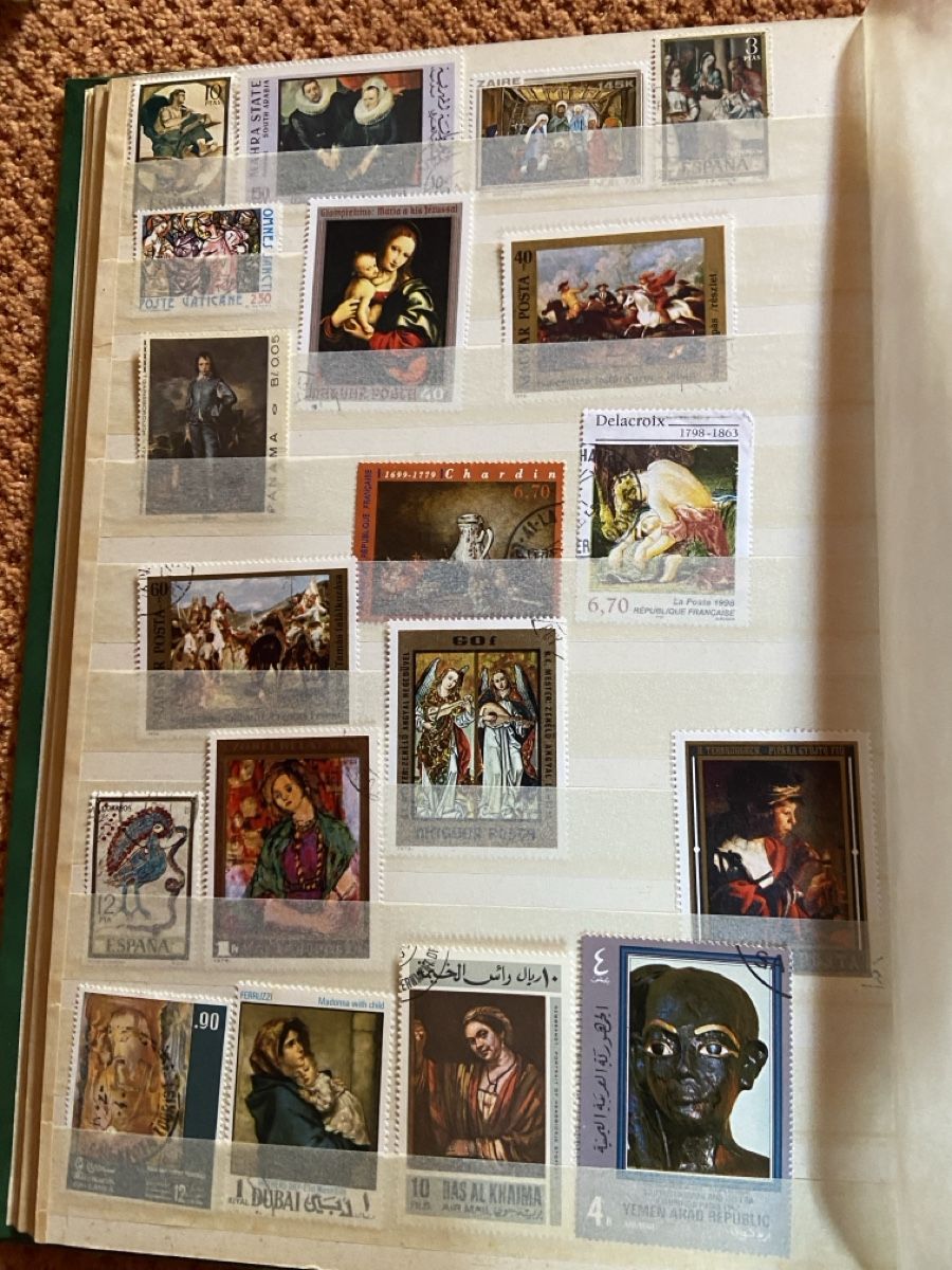 Tutti i francobolli: Stamp Collection Art History Weltweite – Usato da Collex venduto da RCXGJ 5
