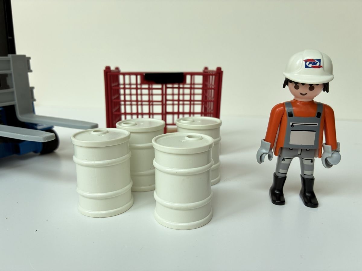 Playmobil Giocattoli: Playmobil 5257 Forklift  – Usato da Lucens venduto da metaD 1