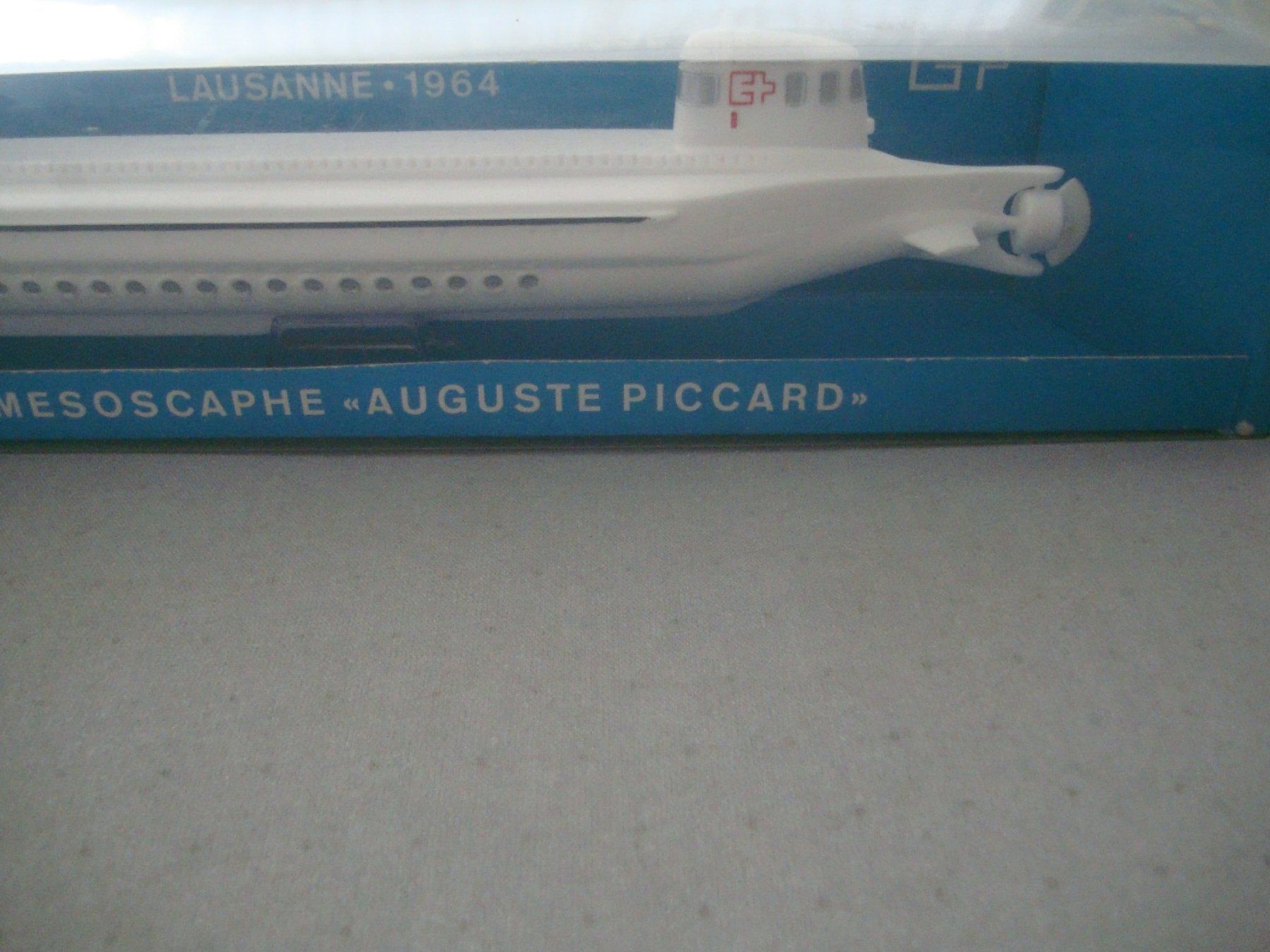 Kit di modellismo & Modellini statici: Mesoscaphe August Picard - EXPO 1964 - Standmodell – Usato da Neuenegg venduto da flohcante