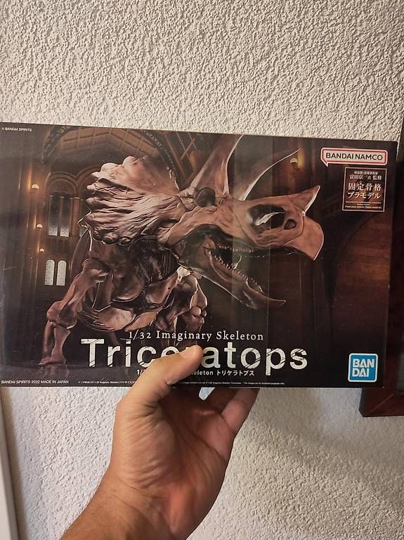 Bandai Kit di modellismo & Modellini statici: Bandai Namco tricératops 1/32 – Nuovo e nell'imballaggio originale da daillens venduto da Sunstrike