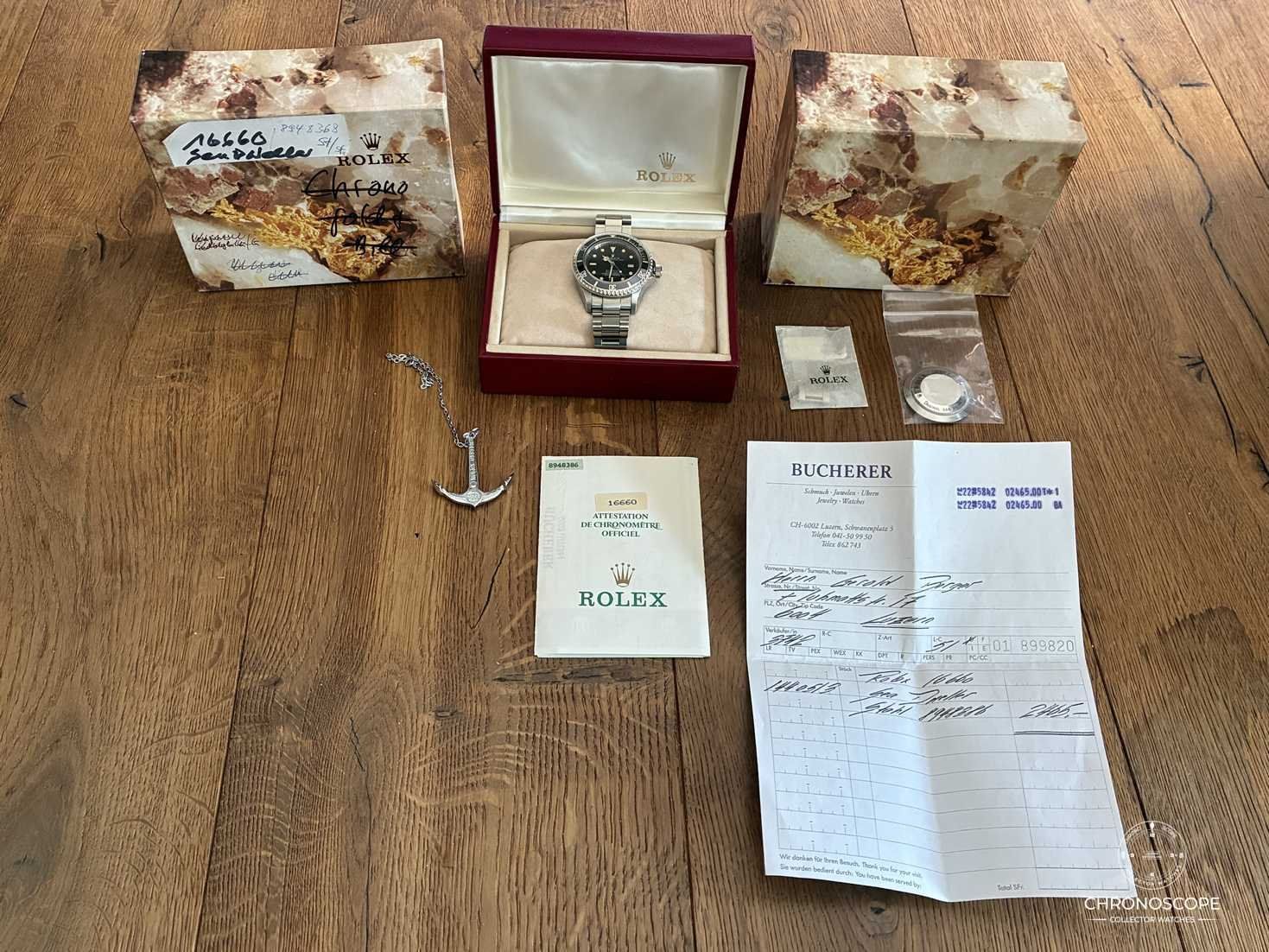 Rolex Uhren: Rolex Sea Dweller “Triple Six” Reference 16660 - Full Set – Gebraucht aus Luzern von ChronoScope6004 8