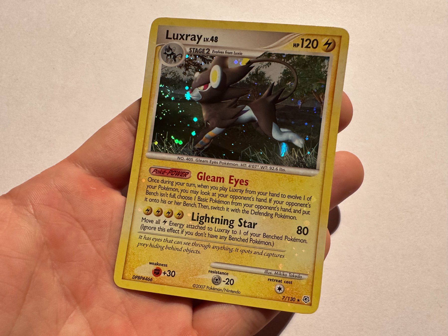 Pokémon Carte collezionabili: Luxray holo bleed Diamond & Pearl Base EN – Usato da Hagendorn venduto da Pokecollectorch 4