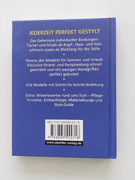 Libri: Tücher, Schals und Pareos binden – Usato da Balm b. Günsberg venduto da rob_smj8 1