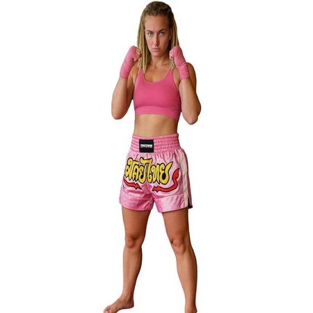 FIGHTERS / Muay Thai Shorts Pink / XS - Large