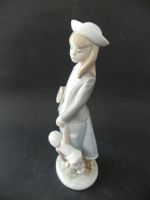 Schöne LLADRO Figur * MÄDCHEN MIT KIND * Spanien - 19.5 cm