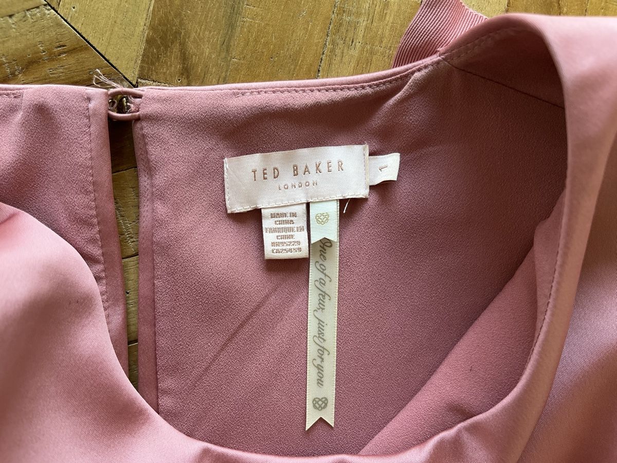 Ted Baker Vestiti: Satinkleid von Ted Baker (34/36) – Nuovo e nell'imballaggio originale da Olten venduto da ElGergonito 3