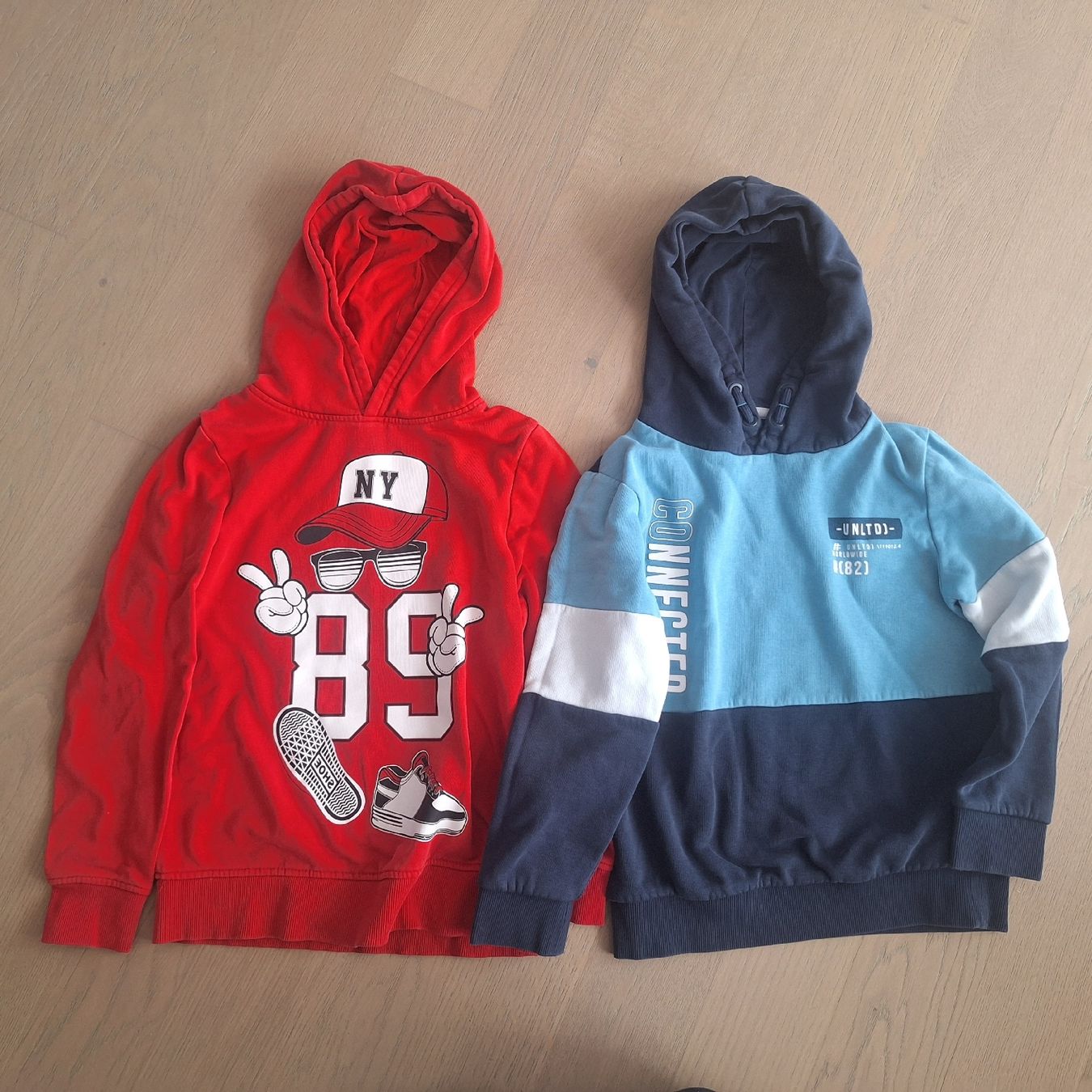 Maglioni & Felpe: Zwei coole Pullover, Gr. 134 – Usato da Dachsen venduto da Luna261081