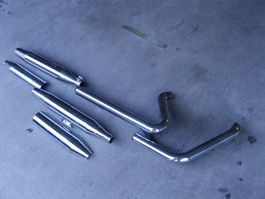 Auspuffanlage komplett für .- Harley Davidson Heritage