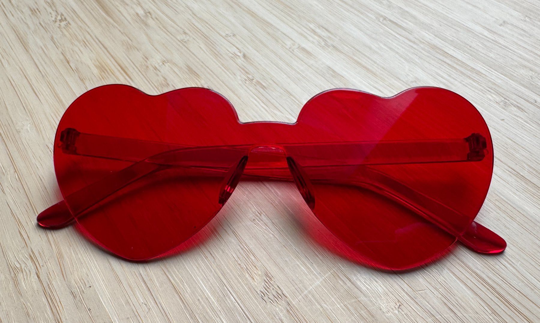 Occhiali & Lenti: Heart Brille, Gadget, Meme Glasses, rot, red – Nuovo e nell'imballaggio originale da Winterthur venduto da YaV