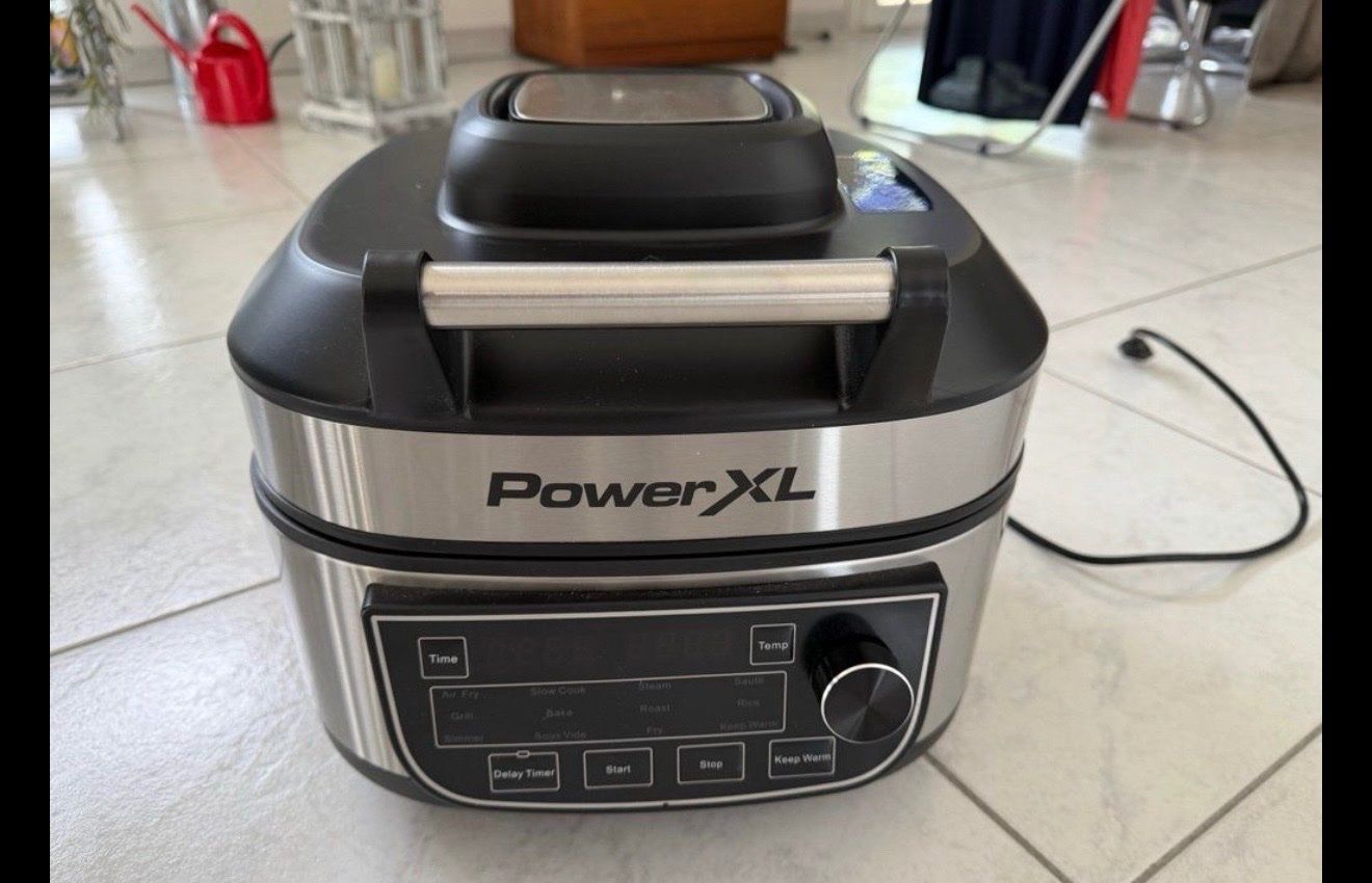 Elettrodomestici da cucina: Multicooker PowerXL con display digitale, usato, nero – Difettoso da Zuoz venduto da cla_9f8s