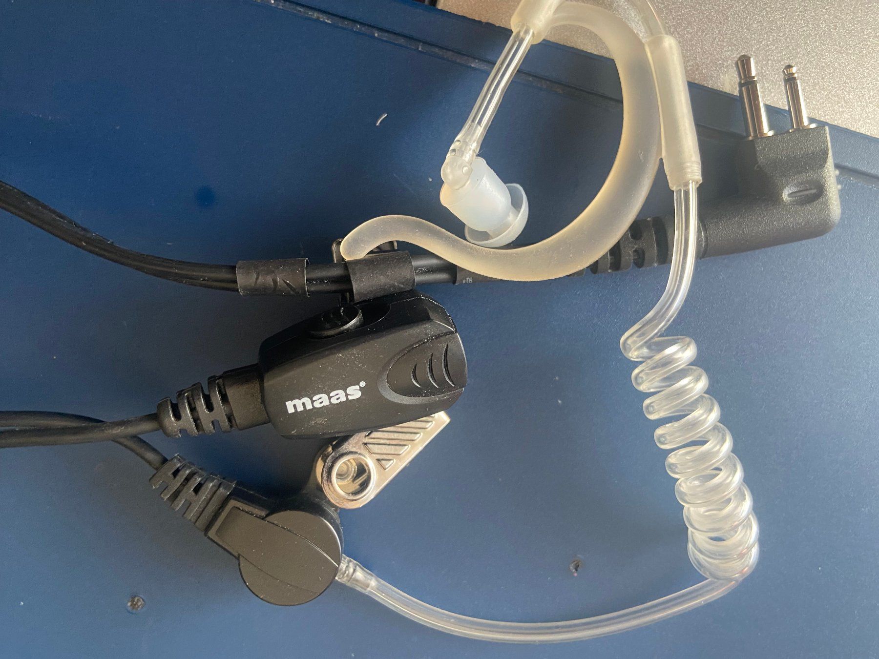 Cuffie: Funkgerät Kopfhörer mit Micro – Usato da Rain venduto da wemathis67
