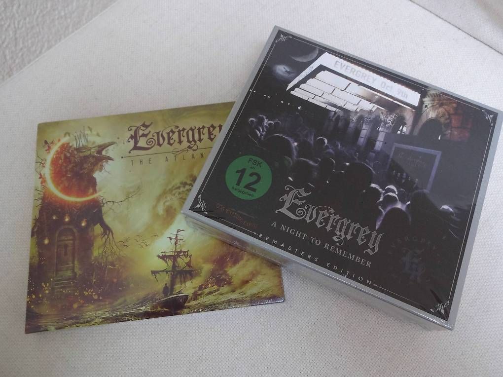 CD: Evergrey - The Atlantic + A Night To Remember – Usato da Olten venduto da J.Gr