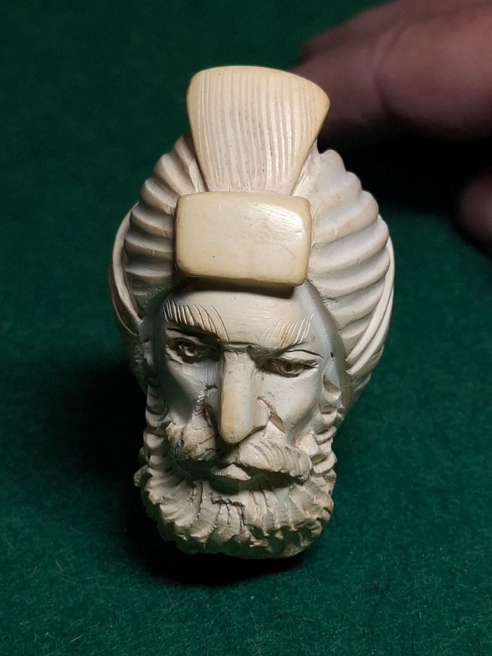 Pipe & Accessori: Meerschaum - Pfeife mit geschnitztem Kopf! SULTAN – Usato da Schlieren venduto da Svenja7 8