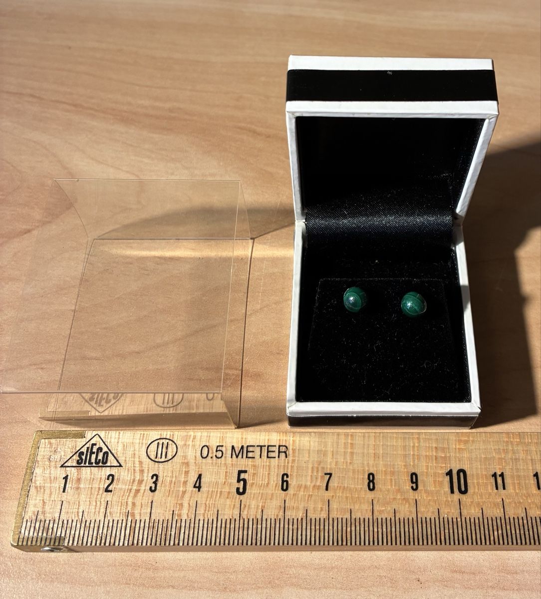 Autres bijoux: Ohrstecker Edelstein Malachit – D'occasion à Burgdorf par Calvia 1