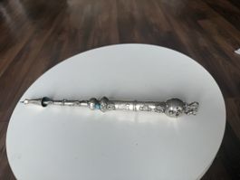 Antiker Tora-Zeiger (Jad) aus Silber – Russland 1878