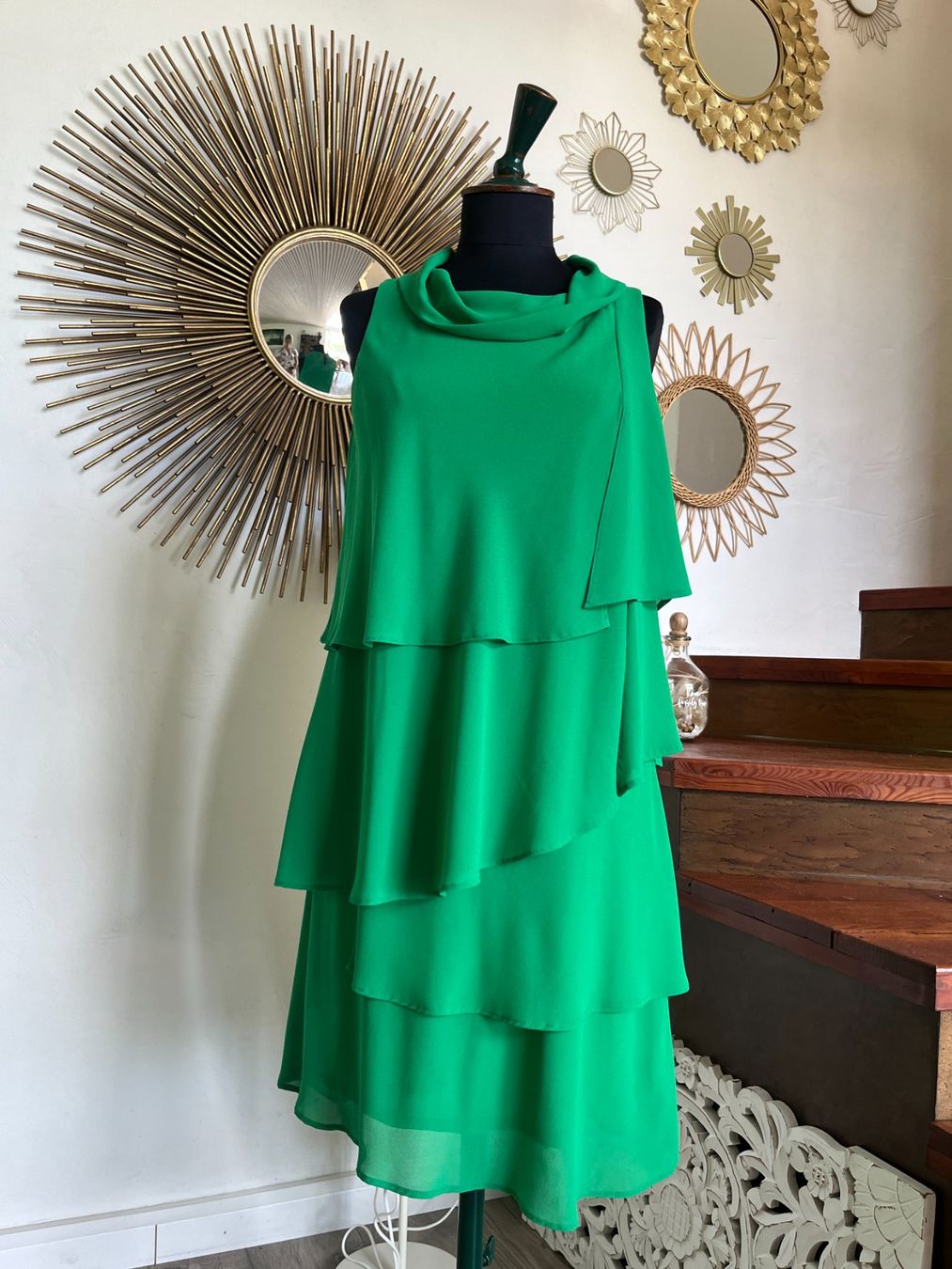 Vestiti: Robe verte DANDARA S – Usato da Seiry venduto da vanille08 6