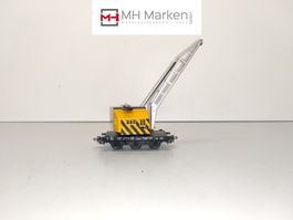 Märklin 4611 Kranwagen gelb Deutsche Bahn DB AC H0 ohne OVP