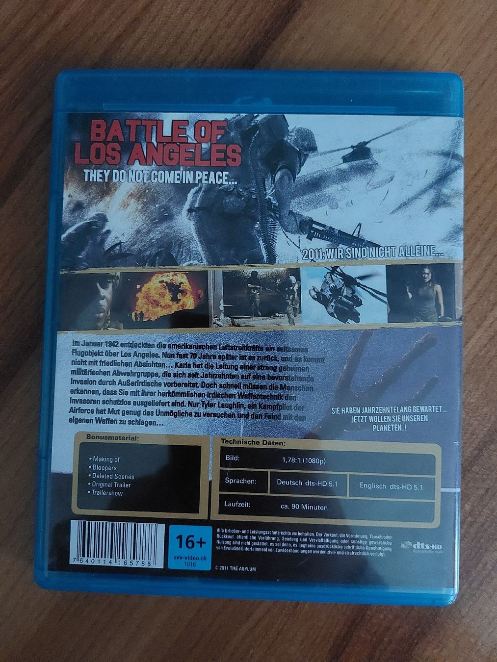 Alle DVDs: Battle: Los Angeles - Science Fiction Blu-ray – Gebraucht aus Aarberg von Happy058 1