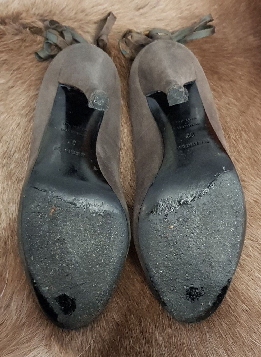 Scarpe da donna: Hermès Velvet pumps shoes – Usato da Zug venduto da LindaManga 5