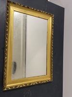 Spigel Vergoldet Viereckig Höhe 77cm Breite 53cm