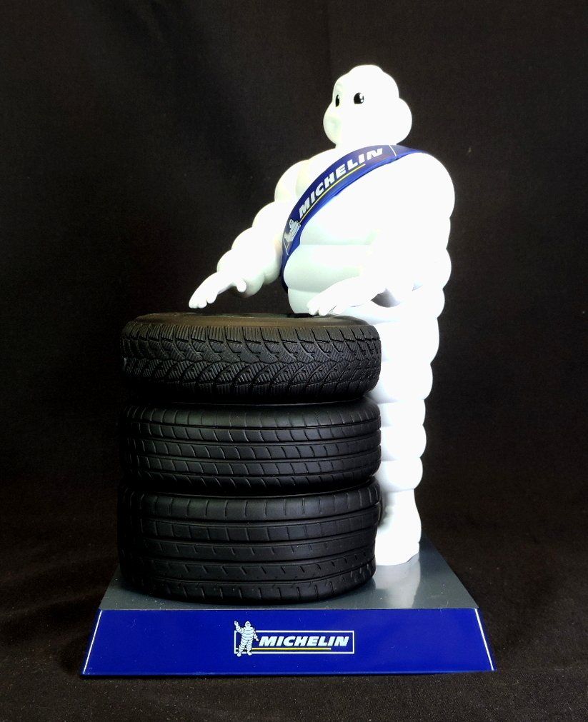 Statuette: Michelin Männchen Figur, Bibendum, Werbung – Nuovo e nell'imballaggio originale da Duggingen venduto da roterbambus 3