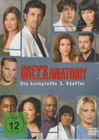 DVD GREY'S ANATOMY die komplette 3. staffel new‪‪ 7 dvd box