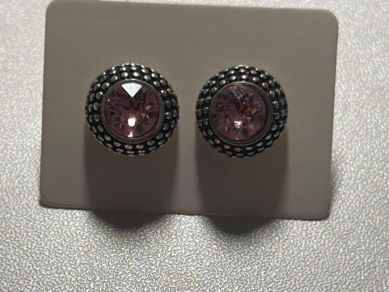 Orecchini pendenti & Orecchini a lobo: OHRSTECKER SWAROVSKI CRYSTALS,ROSA – Nuovo e nell'imballaggio originale da Meienried venduto da ManuelaBoutique 5