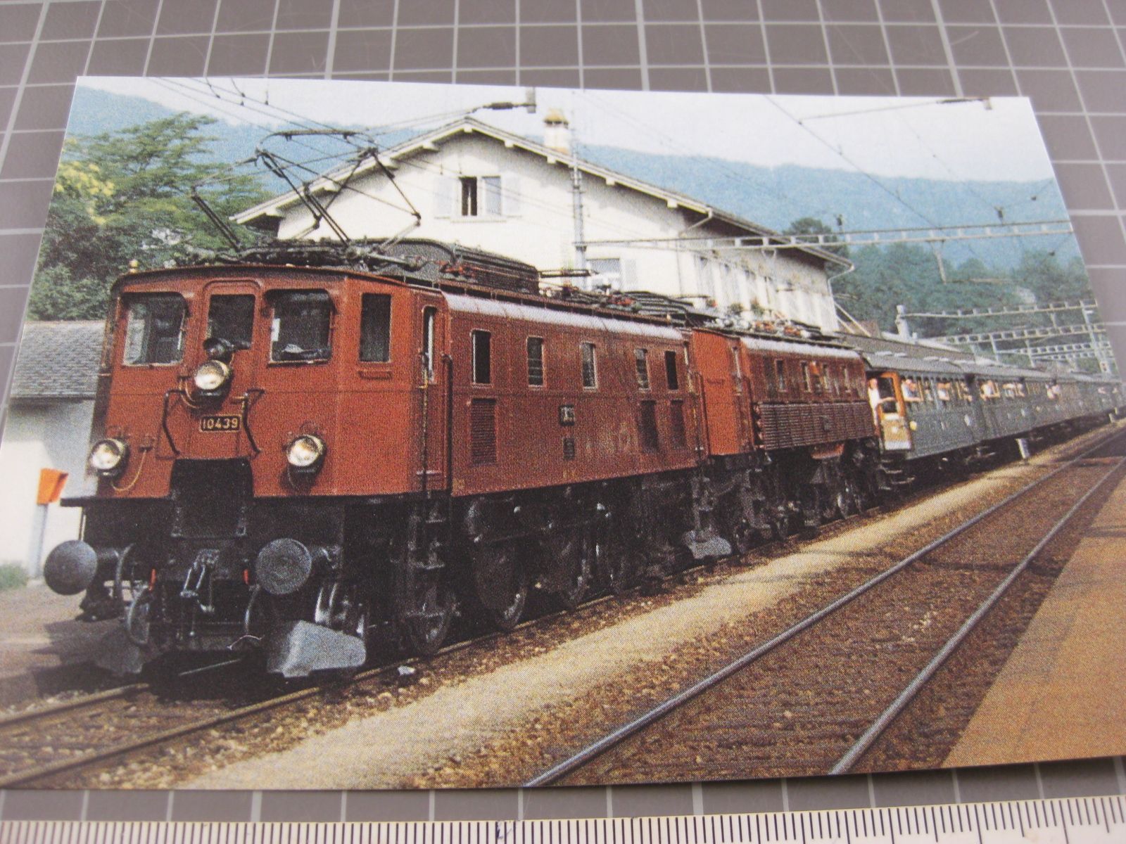 Cartoline postali: SBB Lokomotiven in Aarbug Oftringen – Usato da Malters venduto da Marosko