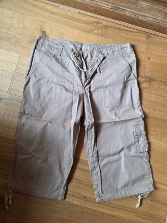 beige/braune s'Oliver Herren 3/4 Hose Cargohose - Grösse 36