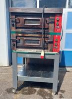Pizzaofen, Cuppone, elektrisch, rollbarer Tisch, Ofen-705