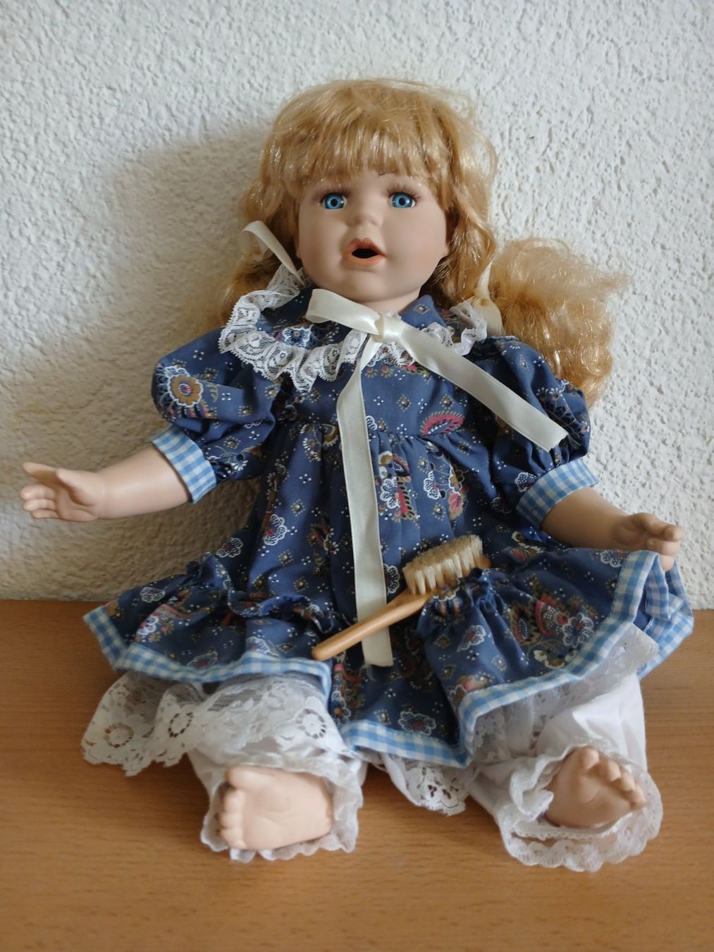 Puppen: porzelan puppe – Neu (gemäss Beschreibung) aus St. Silvester von Rosa-1964 1